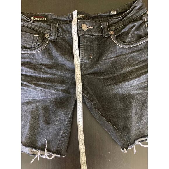 MEK DNM USA Designed for Buckle Black *Bermuda* Shorts Waist 30 - Picture 12 of 14